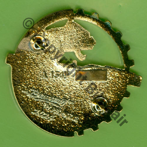 A1549  ESTA 15.065 DENTELLES de MONTMIRAIL ORANGE  BOUSSEMAERT PROMODIS 2024 2Att PINS Dos scintillant Src.Y.GENTY 15Eur(x8) 